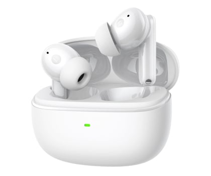 Słuchawki bezprzewodowe HATOR Hyperpunk Truepods Hybrid ANC (białe)